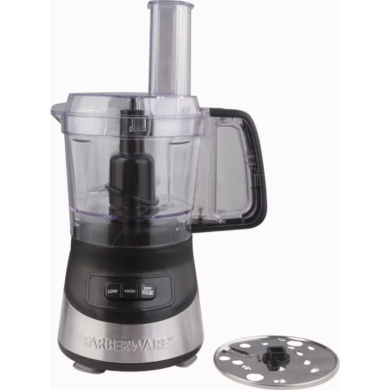 

2023 New Farberware 4 Cup Food Processor with Stainless Steel Blade