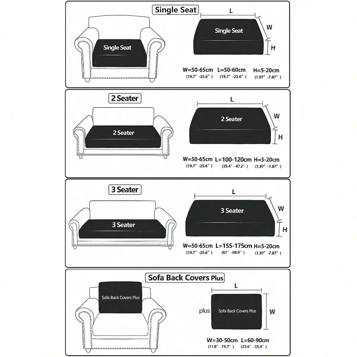 1pc Water-Reststant Polar Fleece Outdoor Sofas Covers, 230gsm Sofa Cushion Cover, Multiple Colors Available