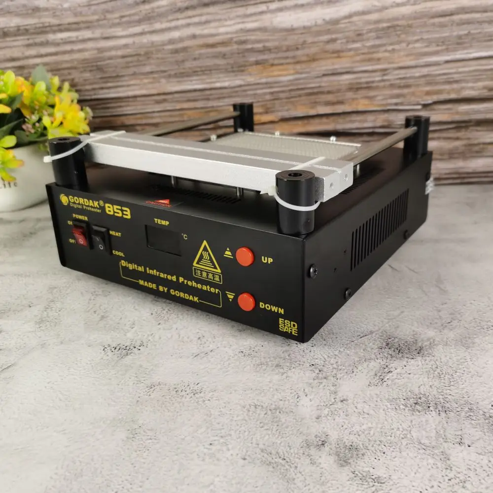 

GORDAK 853 Infrared Environmental Protection Lead-free Preheating Platform BGA Heating Repair Station PCB Preheating Welder