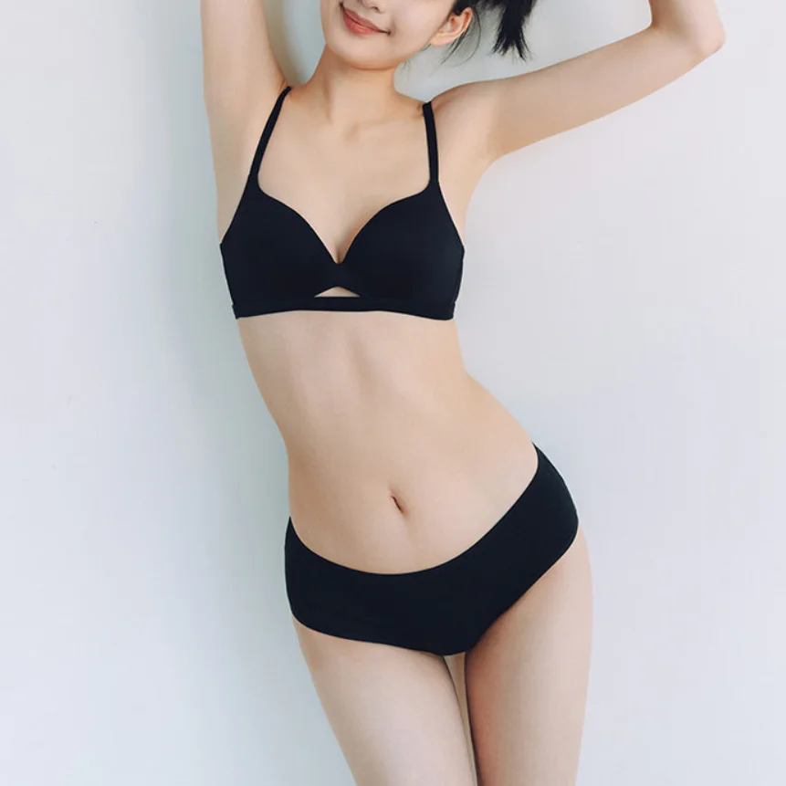 Women's 3-Pack 7A Antibacterial Briefs Solid Color Mid-Rise Breathable Comfortable Bikini Underwear Daily Soft Triangle Panties