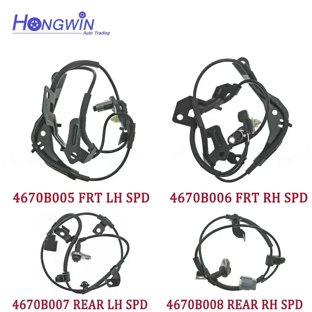 

Front Rear Left Right Wheel Speed ABS Sensor For Mitsubishi Pajero Montero Sport L200 Triton Strada 2.4L 15-20 4670B005 4670B007