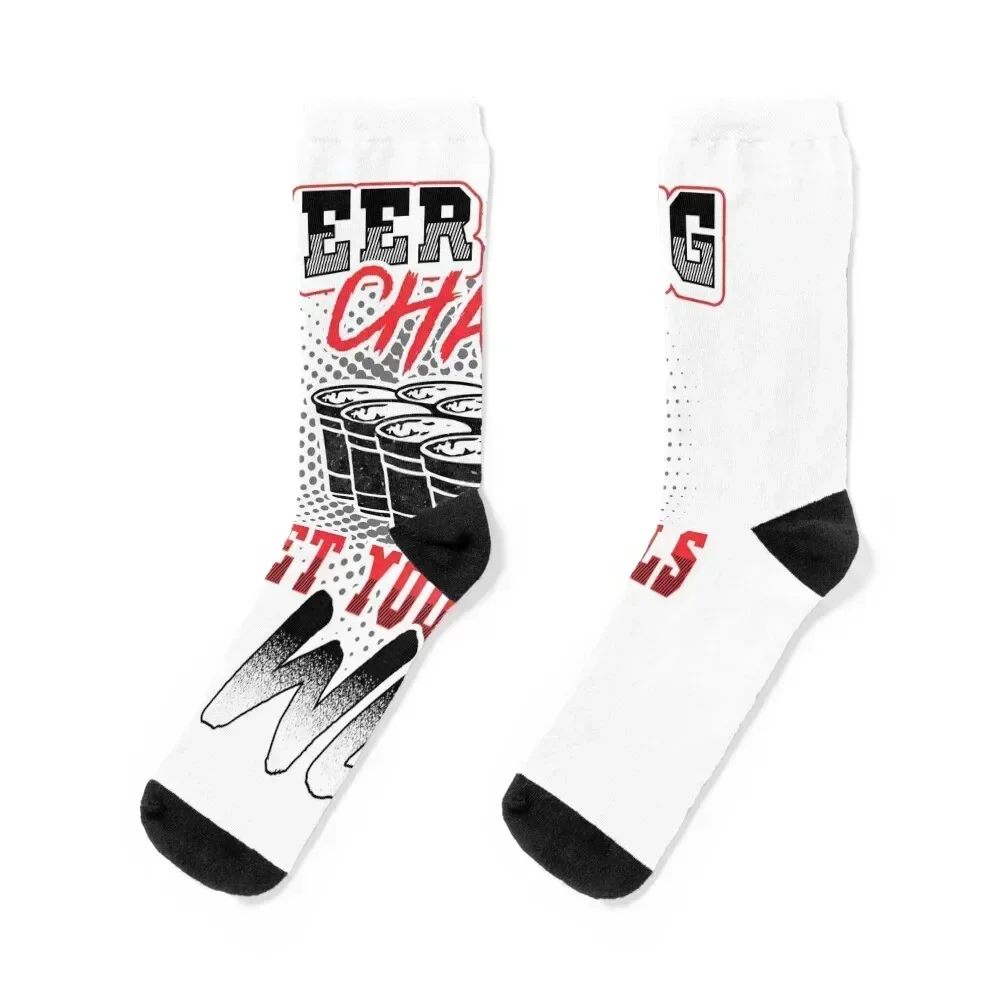 

Beer Pong Championship Beer Champion Beirut Xmas Sweater Jumper BeerPong Ball Template Socks gifts Socks For Girls Men's