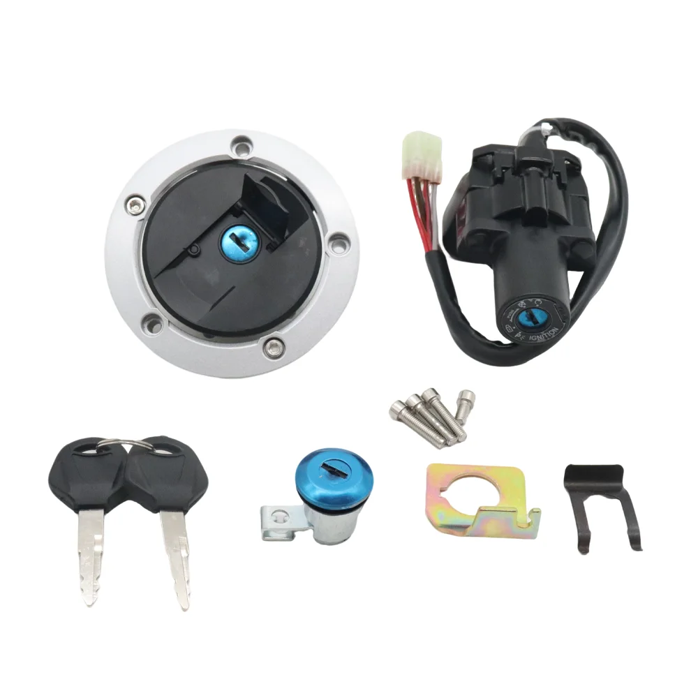 For Suzuki GSX1300R GSXR1300 GSX 1300R Hayabusa 2008-2023 Motorcycle Ignition Switch Fuel Gas Cap Seat Lock Key Set Accessories