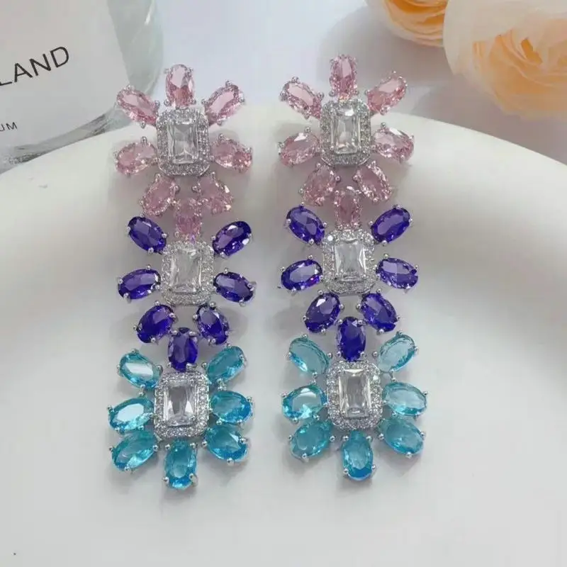 

Bilincolor Fashion Flower Earring for Women