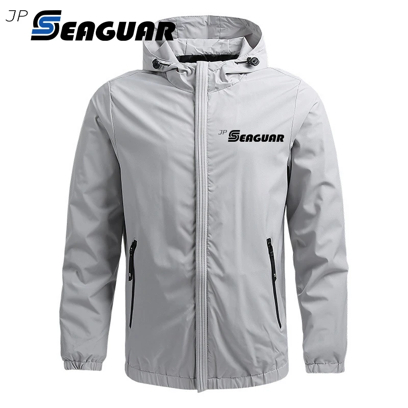 SEAGUAR Veste de pêche trempée pour hommes, été et automne, ensemble d'alpinisme, loisirs, sports de plein air, chemise à capuche, 2025