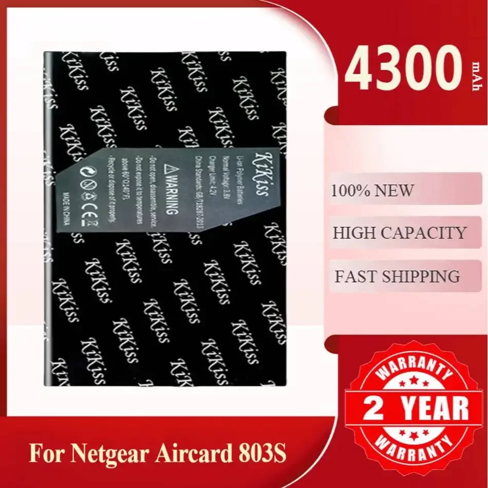 Li-ion Polymer Router Battery For Netgear Sierra Aircard 803S,W-4,4300mAh