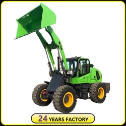 Backhoe Loader Multi-function Excavator Loader Agricultural Engineering Dual-Purpose Machine Two-End Busy Wheel Excavator