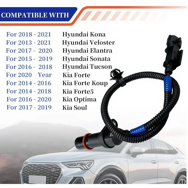 39180-2B030 Crankshaft Position Sensor for Hyundai Kona Veloster Elantra Sonata  Tucson Kia 2014-2020