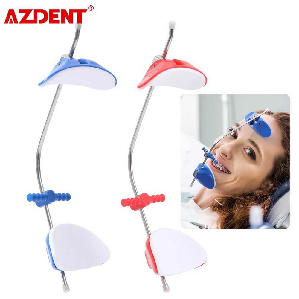 

AZDENT Dental Orthodontic Forward Pull Headgear Facemask With Single Lever Adjustable for Underbite Correction Dentist Equipment