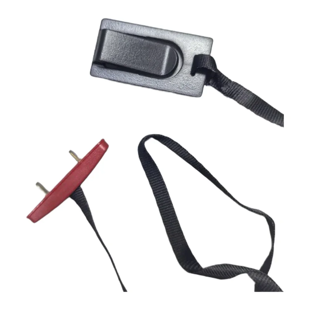 For Running Exercises Treadmill Safety Key Fitness Equipment Key Secure Lock Mechanism Long-lasting Plastic Compact Design