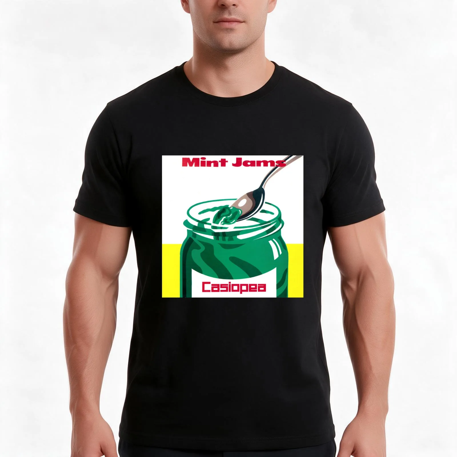 CASIOPEA - MINT JAMS (1982) T-Shirt Summer Casual Cotton Tee Oversized Streetwear Tops Vintage Graphic Print 100% Cotton