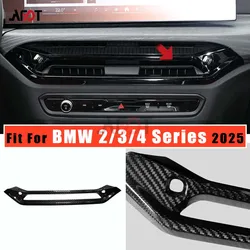Car Interior Dashboard Center Carbon Fiber Air Vent Cover For BMW 2 3 4 Series G42 G20 G28 G22 G23 G26 M2 G87 M3 G80 M4 G82 2025
