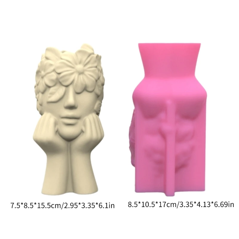 Silicone Ornament Moulds Silicone Vase Molds Human Body Craft Moulds Silicone Ornament Moulds Silicone Vase Molds