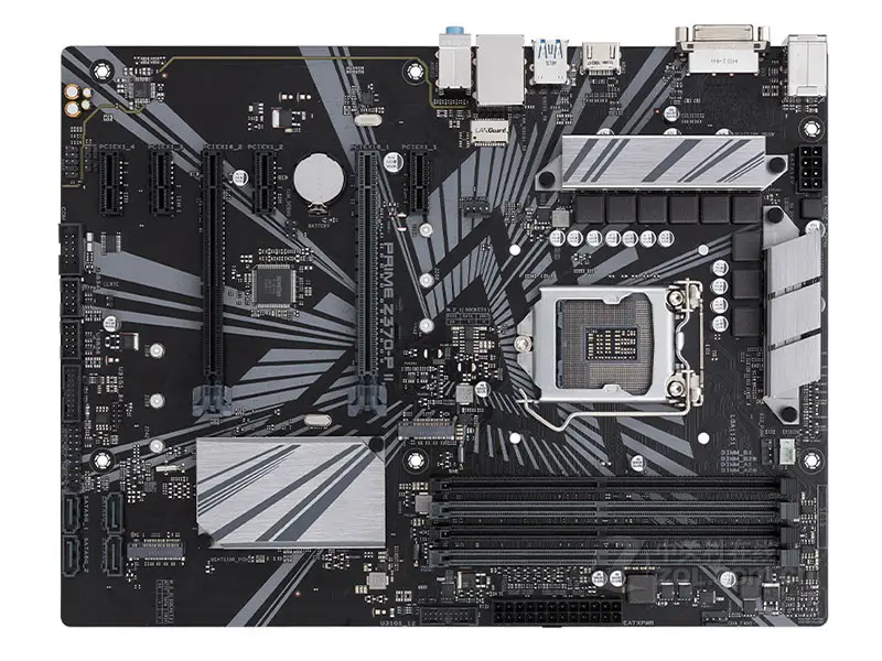 لوحة أم آسوس برايم Z370-P II LGA 1151 إنتل Z370 تدعم الجيل الثامن والتاسع كور i7 i5 i3 إنتل 64 جيجابايت ATX للجيل الثامن أو التاسع مستعملة - 3