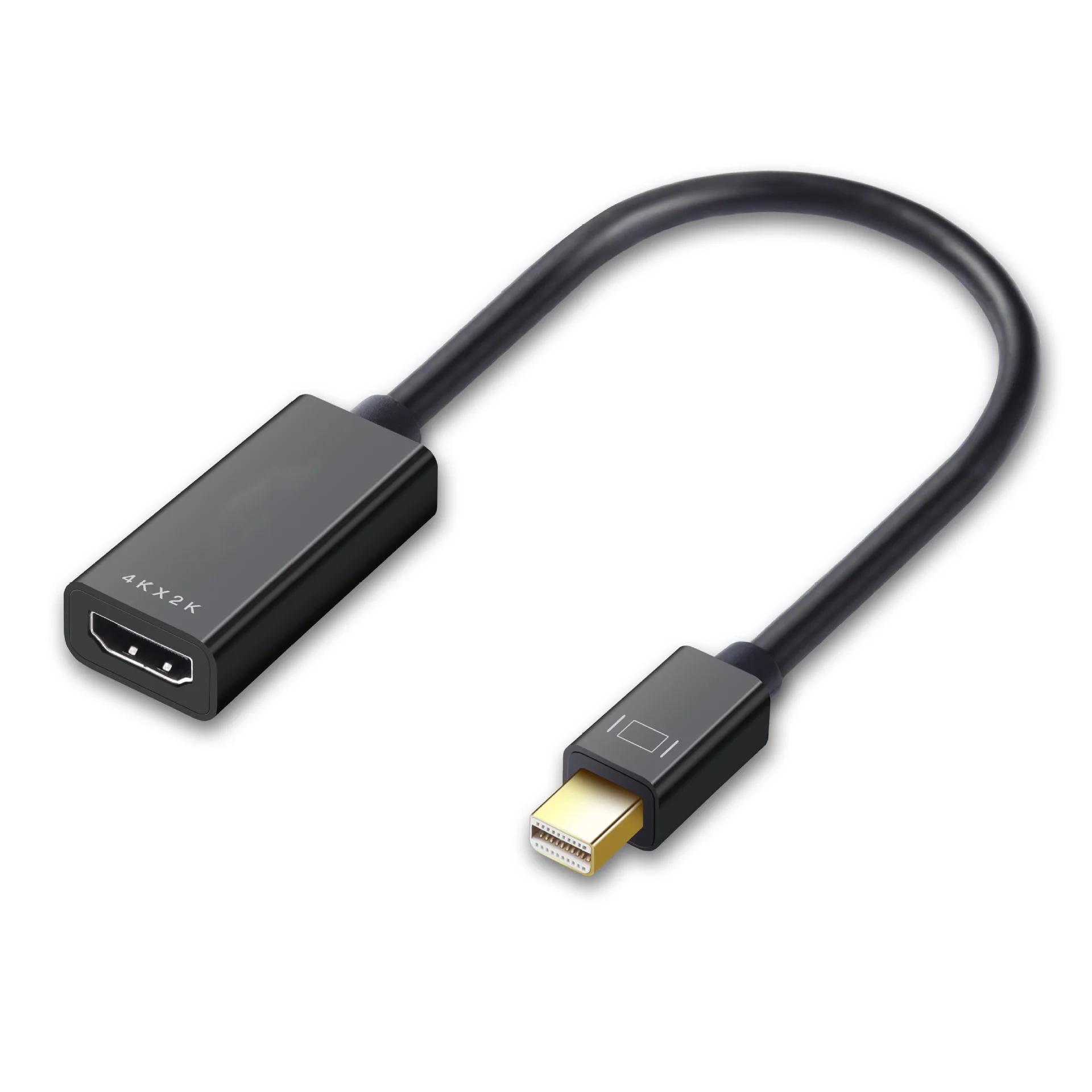 Mini DP To HDMI-compatible Adapter Cable 4K/1080P Mini DP Male to HDMI-compatible Female Converter for Apple MacBook Air Pro