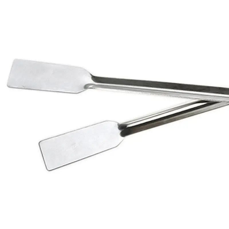 20cm Long Double Ended Reagent Stainless Steel Chemistry Laboratory Sampling Spoon Spatula Tool