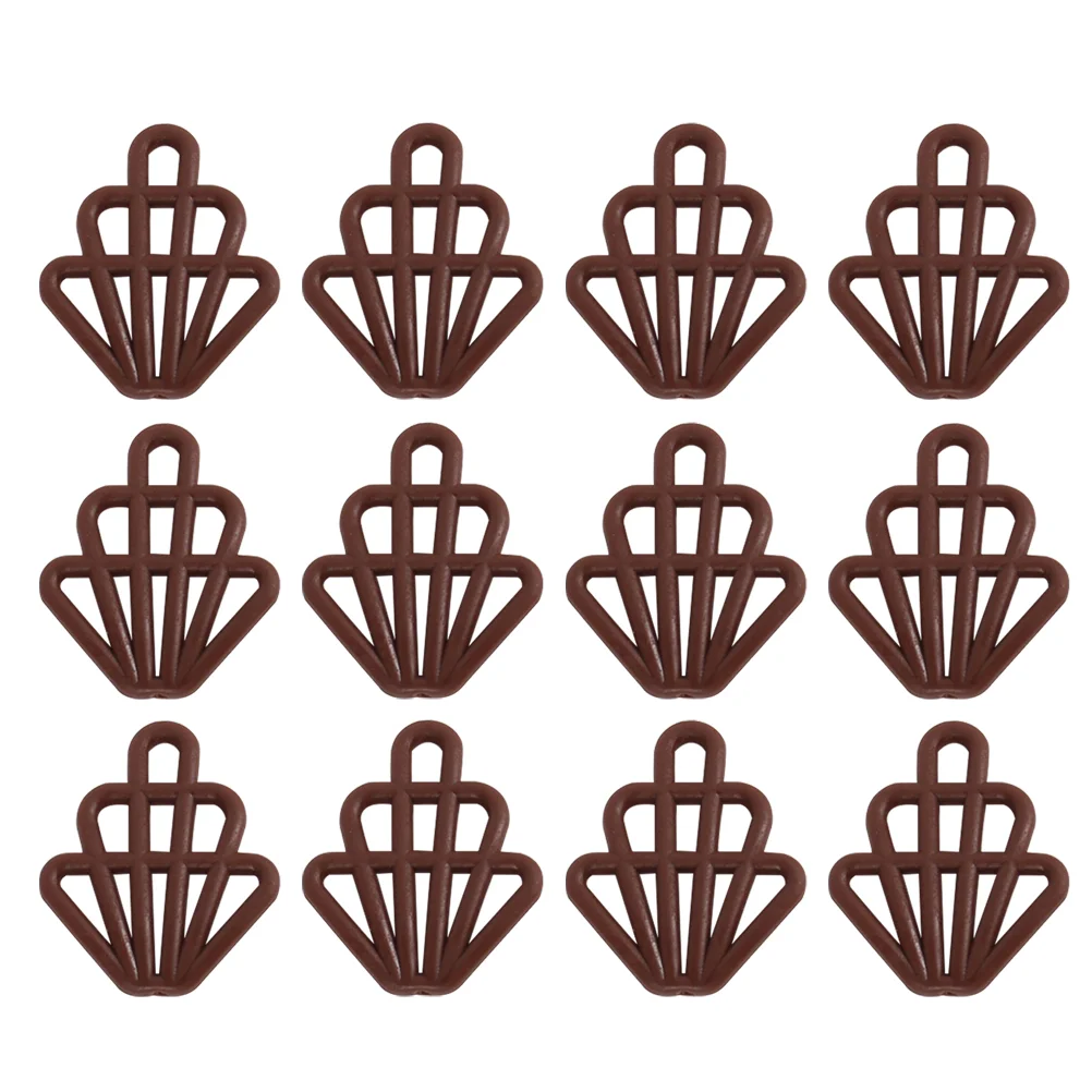 30 Pcs Chocolate Model Chocolates Charm Photo Props Artificial Miniature Charms Pvc Crafts