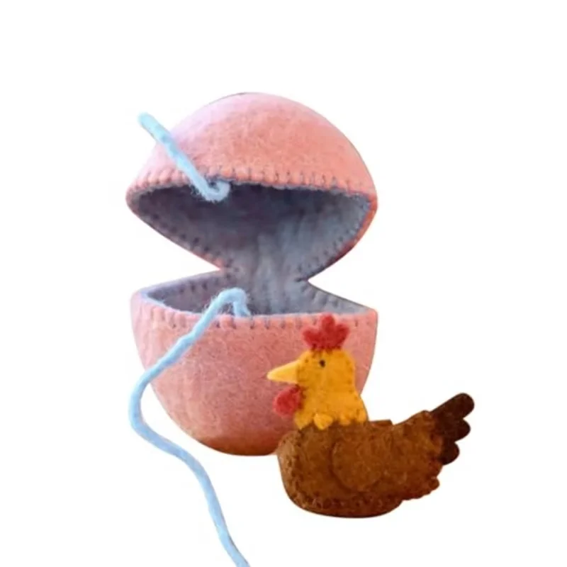 

Пасхальное яйцо FBIL с сюрпризом в виде ягненка, экологически чистое, весеннее украшение для дома и сада C