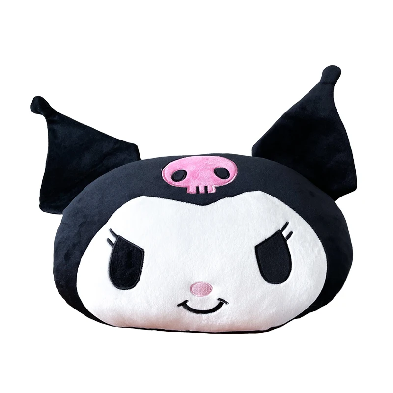 

45cm TAKARA TOMY Kuromi Plush Toy Stuffed Anime Japanese Style Plushies Back Cushion Soft Throw Pillow Christmas Gift