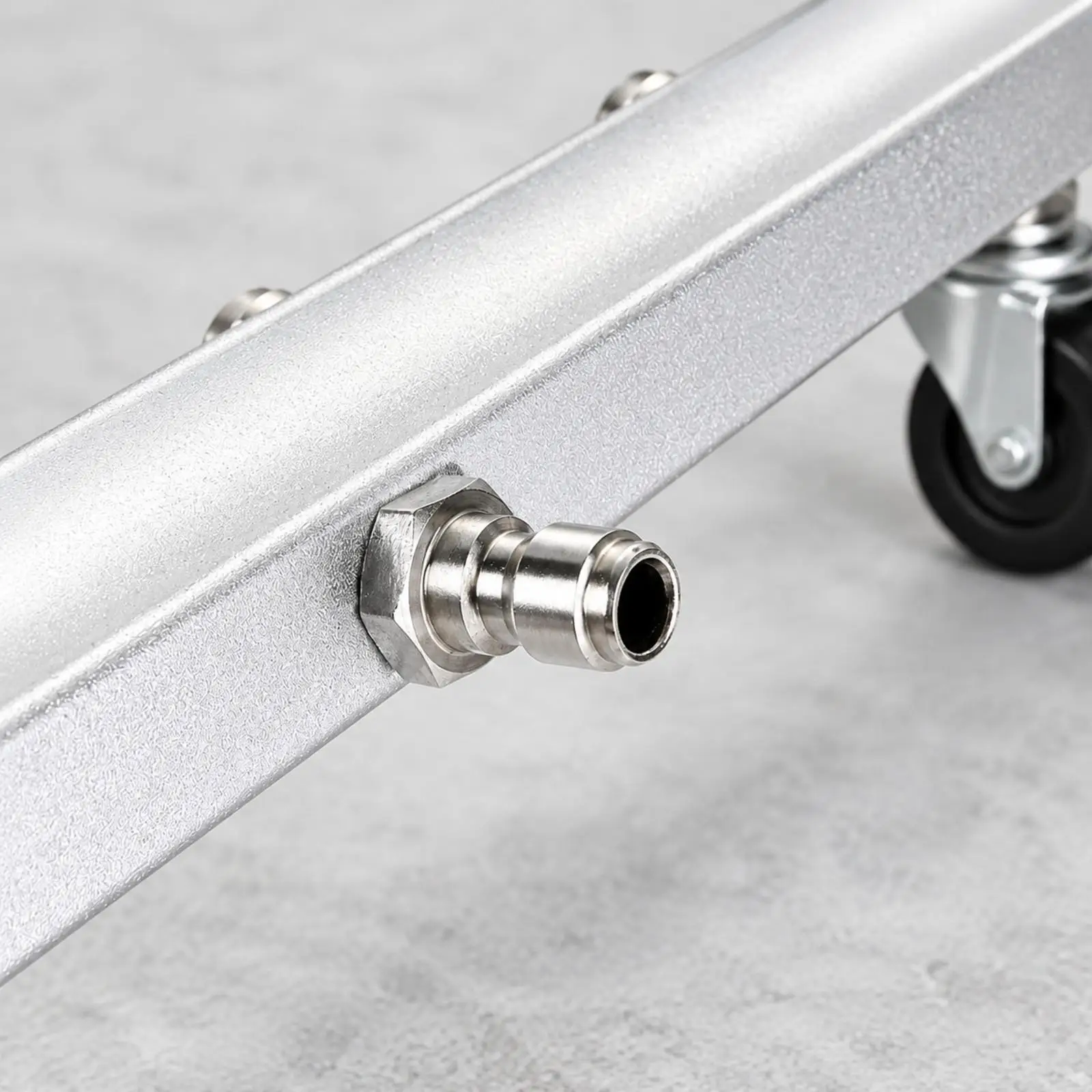 Pressure Washer Road Cleaning Brush Aluminum Spray Bar 4000 PSI for Driveway Patio and Underbody Wash Tasks