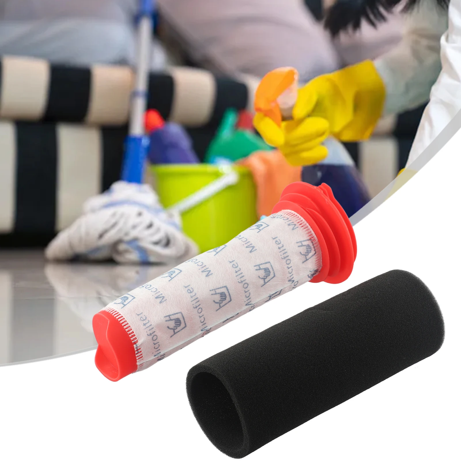 Kit de filtro de palo de espuma para aspiradora BOSCH Athlet BCH6L2560 BCH6ZOOO para aspiradora Bosch BCH6ZOOO Zoo'o ProAnimal, 1 Uds.