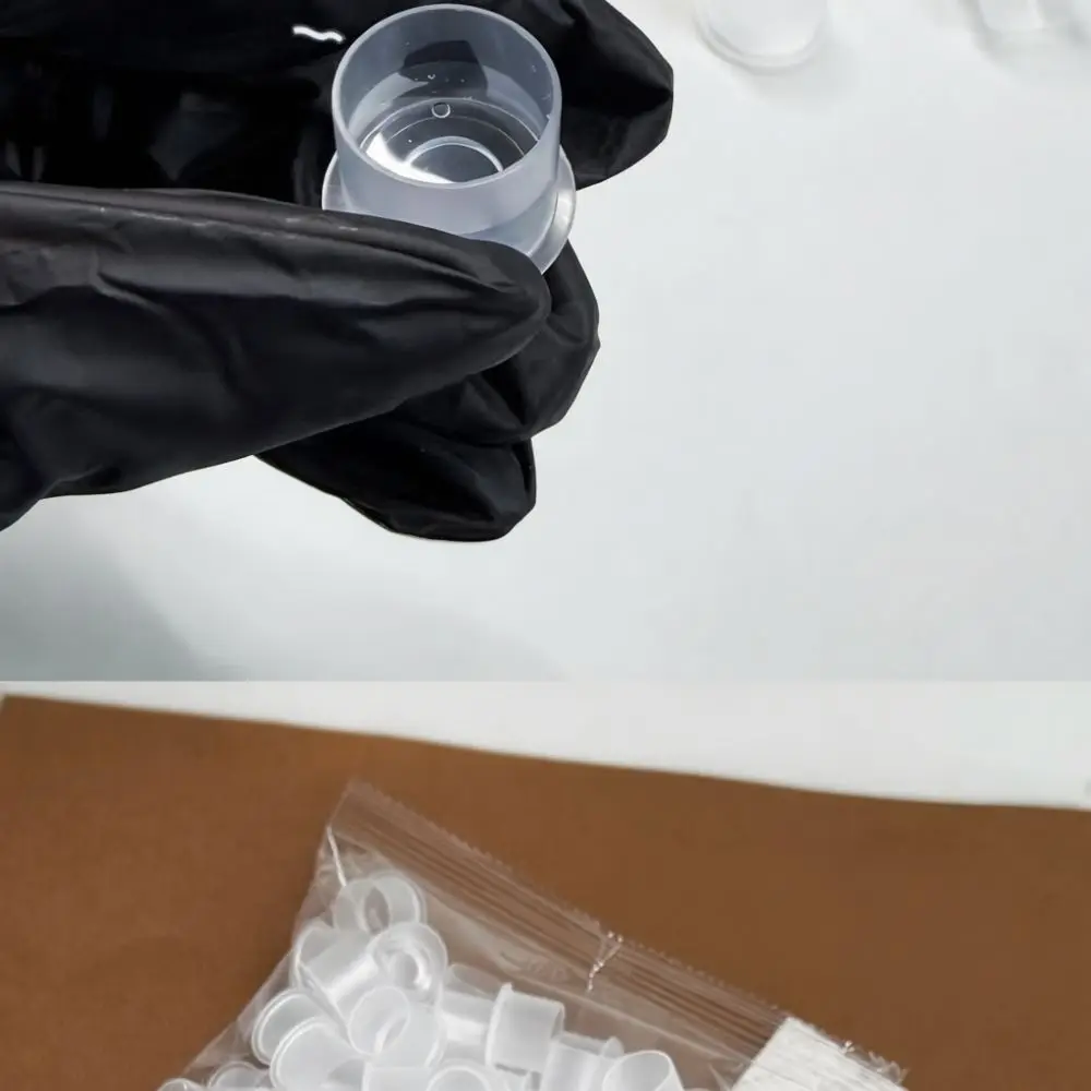 Disposable Pigment Container For Eyelash Extension Glue Microblading Tattoo Ink Holder Professional Salon Supplies
