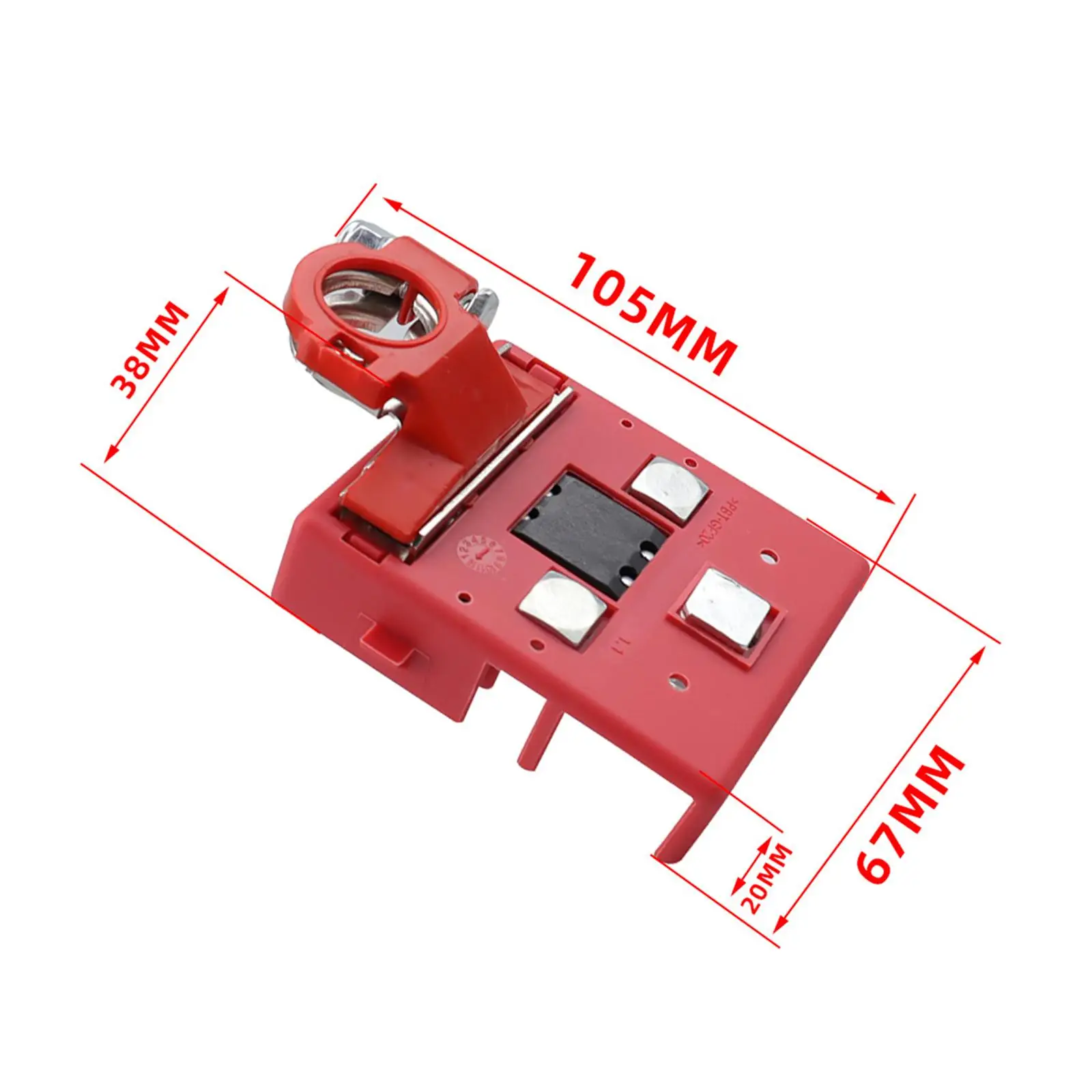 Quick Release Car Battery Terminal Connector 32V 400A Fused Clamps Adapter for Dual Battery System in Rvs and Yachts
