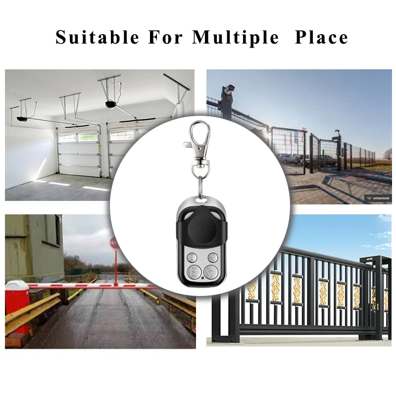 Für DICKERT MAHS433-01 MAHS433-04 garage tür befehl Kompatibel DICKERT 433,92 mhz Fixed Code Controller Remote Key