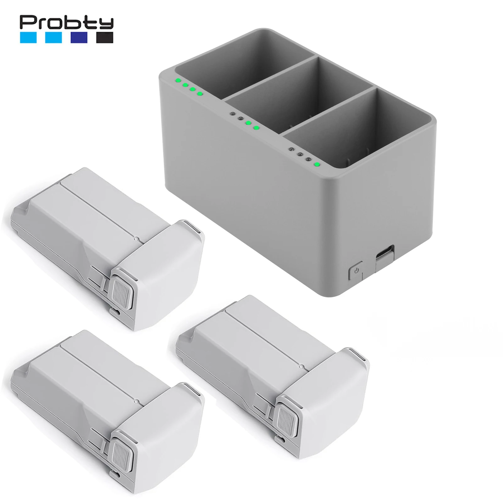 For Mini 4 Pro/Mini 3 Pro/Mini 3 Intelligent Flight Battery plus flight time 47 minutes and Two-Way Three-Channel Charging Hub