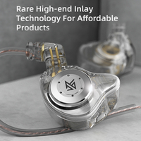 For KZ EDX Pro Earphones HIFI Bass Earbuds In Ear Monitor Headphones Sport Noise Cancelling Headset with Detachable Cable