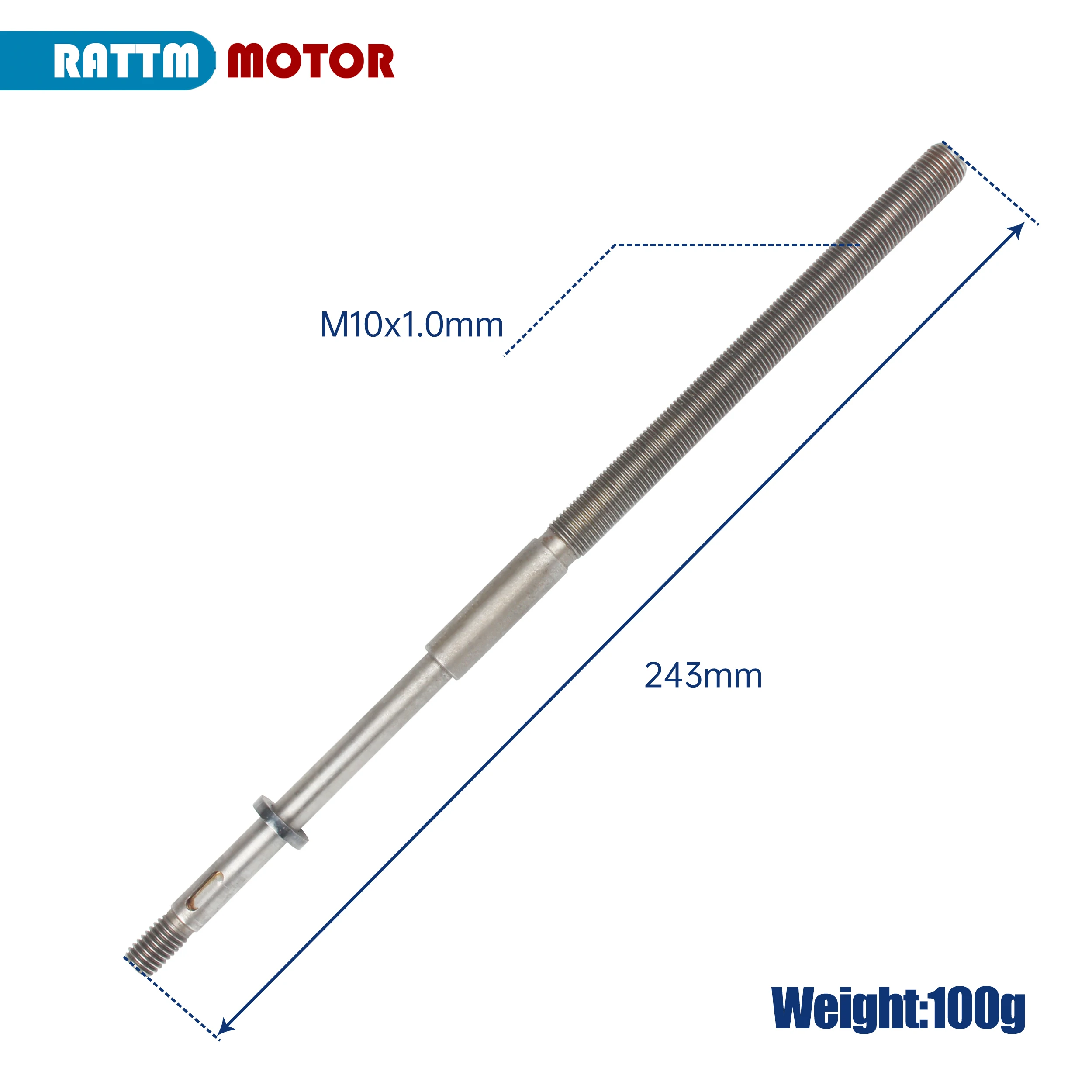 Ходовой винт, крестообразный винт 243 мм для WM210V CD210V, запасные части для токарных станков, аксессуары
