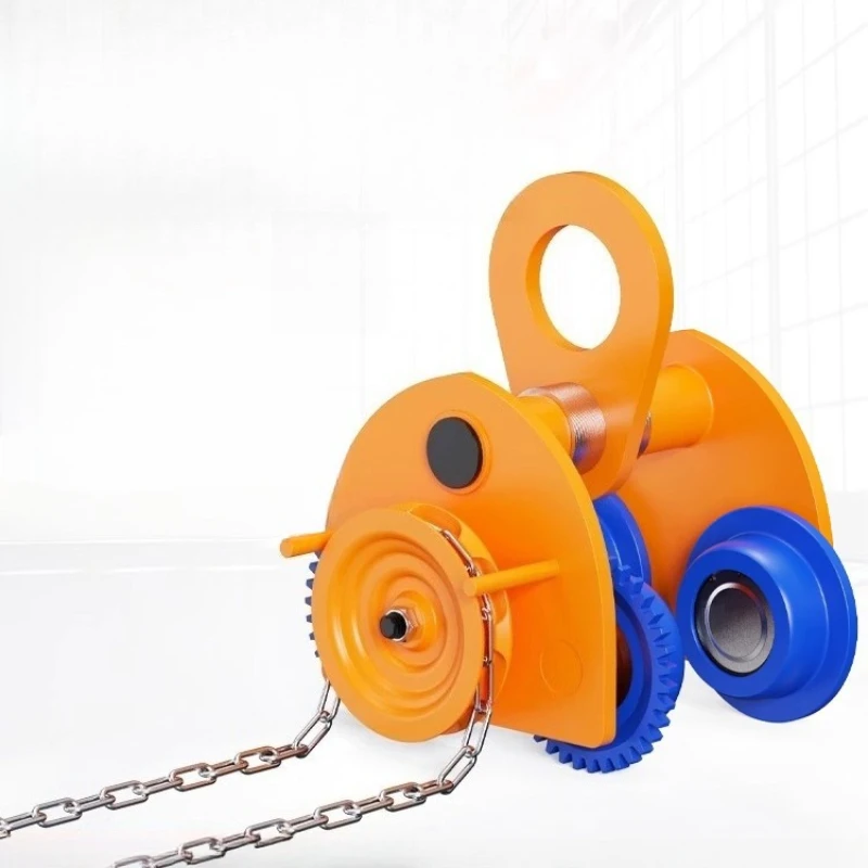 

Hand pulled sports car 1T 2T 3 ton monorail trolley push driving I beam small