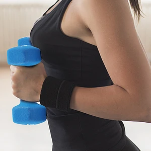 Hexagonal Dumbbell for Women Weight Loss Slimming Slim Waist Fitness Equipment Plastic Diving Dumbbell 10 Top Sales Gym Weights Kit - №2