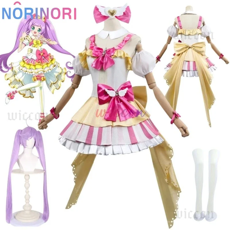 

Манака Лаала Косплей Аниме Припара Костюм Лала Парик Девушка Платье Принцессы Костюм Хэллоуин Вечеринка Ролевая Игра Наряд для Женщин