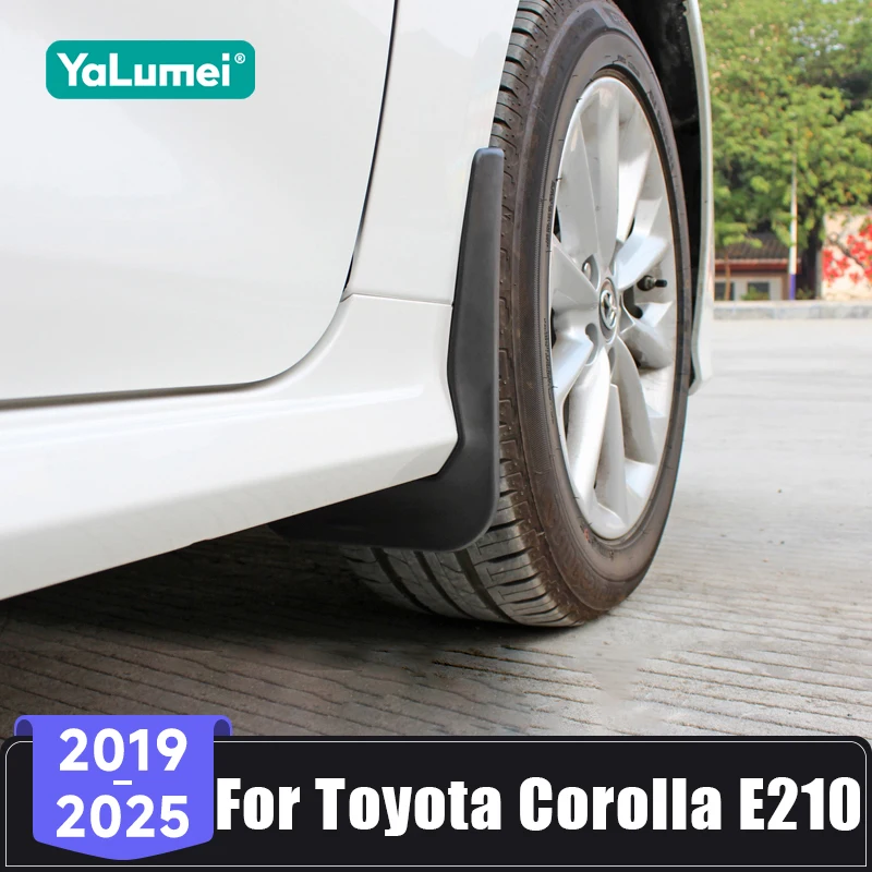 Für Toyota Corolla E210 Hybrid 2019 2020 2021 2022 2023 2024 2025 4-teilige Schmutzfänger Spritzschutz Kotflügel Vorne und Hinten