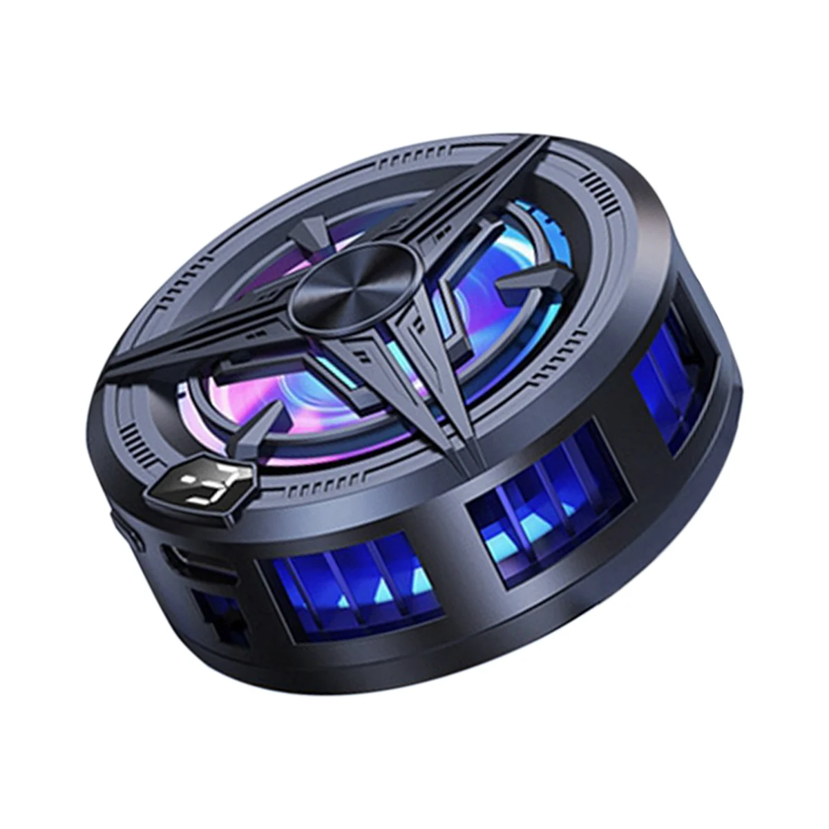 

BABQ! SR02 Magnetic Back-Clip Cooling Radiator Semiconductor Game Cooler for 15/14/13 Pro Max & Android Black
