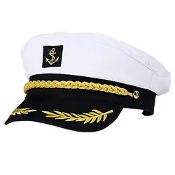 Captain's Hat Sailor Hat Adjustable Marine Accessories Party Caps Adult Marine Caps Universal Ideal Sailor Costume Accessories