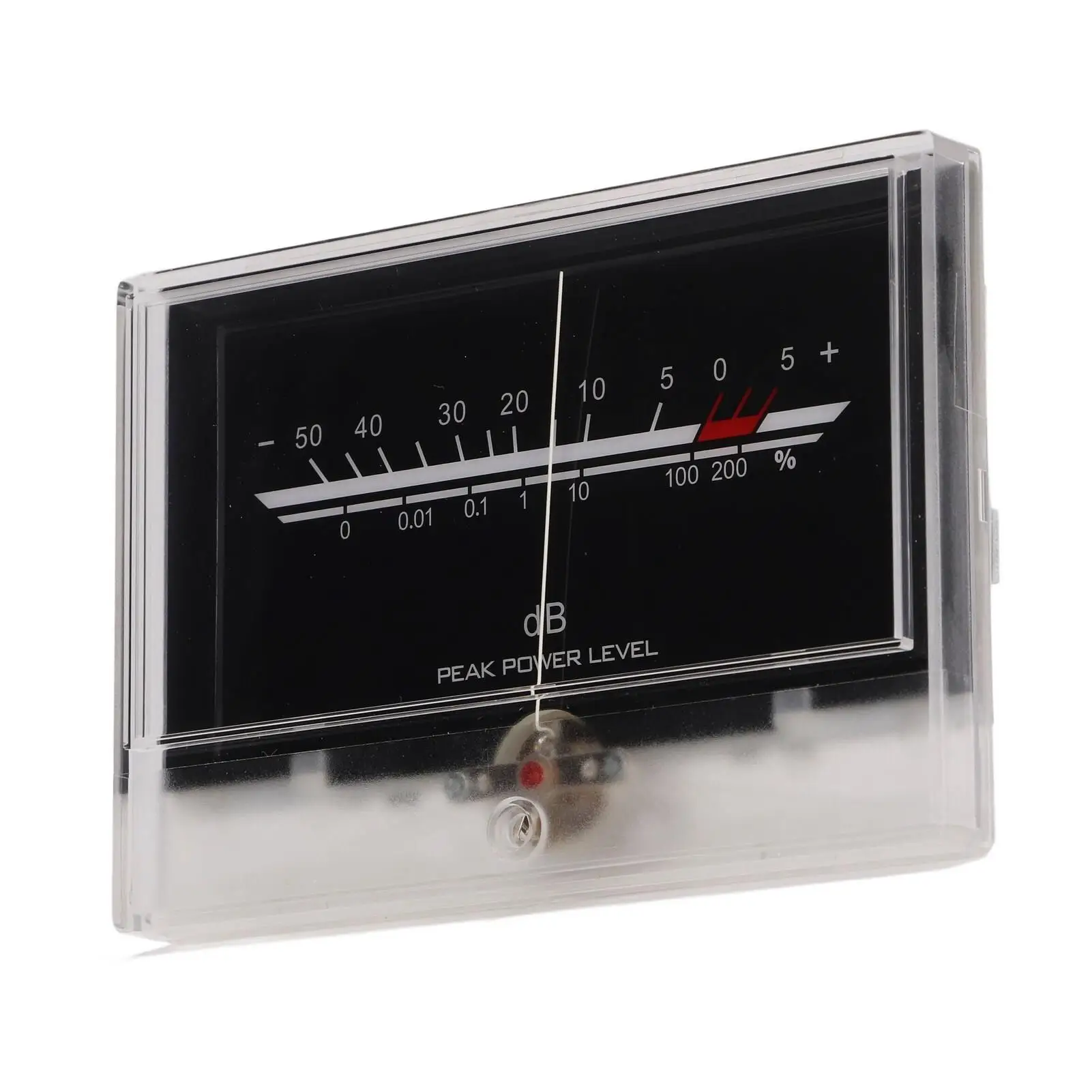 لوحة عداد VU LED سهلة التوصيل لمتخيل الصوت للاستوديو تستخدم مؤشر مستوى الصوت