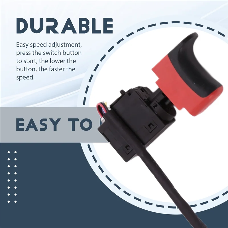 Interruptor de gatillo de taladro inalámbrico de 7,2 V-24V para herramienta eléctrica METABO Powermaxxsb12bl SB18LBL BS18LBL BS18LBLQ 343411770-ABXK