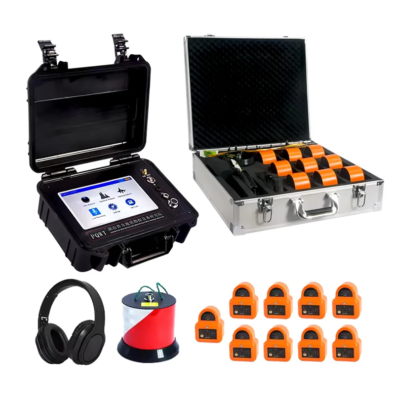 PQWT-CL900 Detect Pressure Pipeline Leakage Measuring Analyzer Water Leaks Detector 8M Depth