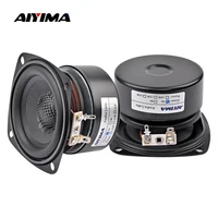 AIYIMA - 2 Altavoces de Rango Completo de 3 Pulgadas, 4/8 Ohmios, 20 W, Altavoces Impermeables de Fibra de Vidrio para Amplificador de Audio Doméstico