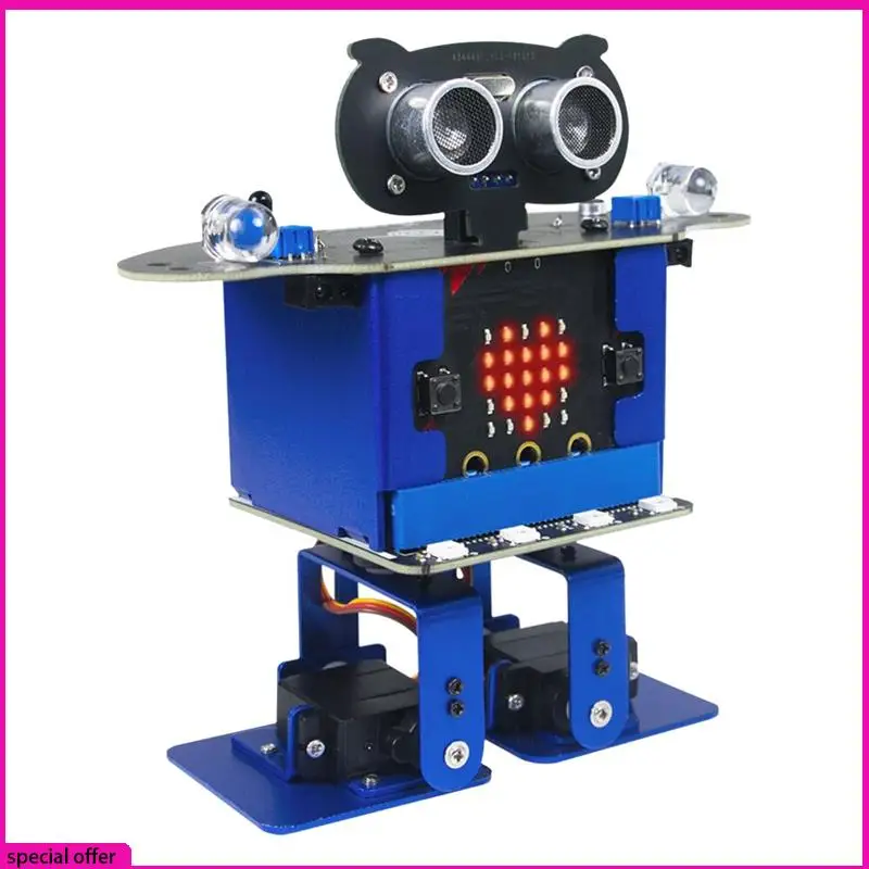A65Z Happybot Programming Car Robot Programming Car +XR Scratch Biped Walking Dance Music Micro:Bit Motherboard APP - Image 4
