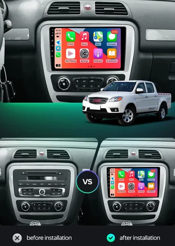 Imagen 2 del producto Para JAC T6 T8 2015 2016 2018 2022 2021 Android 15 navegación GPS reproductor de DVD para coche unidad central Radio estéreo Carplay Auto 360 cámara 4G