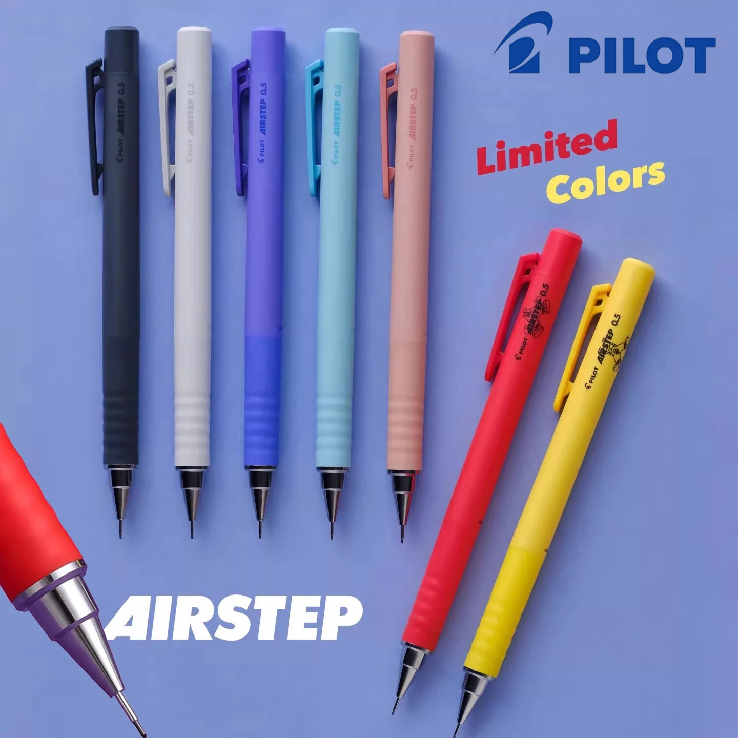 

Новый японский механический карандаш PILOT AIRSTEP с автоматической подачей грифеля HAS-15, неломающийся грифель 0.5 мм, милые канцелярские принадлежности