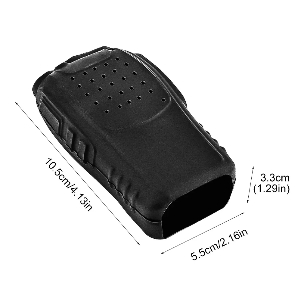 New Handheld Two Way Radio Rubber Silicone Case Holster for Retevis H777 for Baofeng BF-888s for Pofung 888s Walkie Talkie