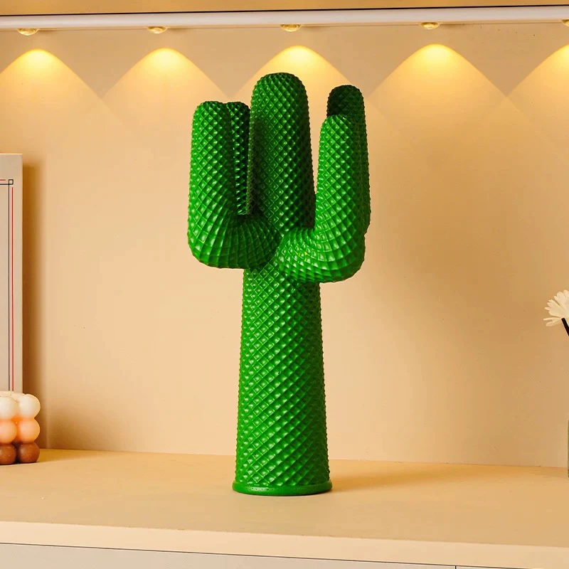 

Креативный орнамент кактуса, скандинавские поделки, украшение для рабочего стола, имитация растительной скульптуры, подарки для творчества, статуя модели кактуса, декор комнаты