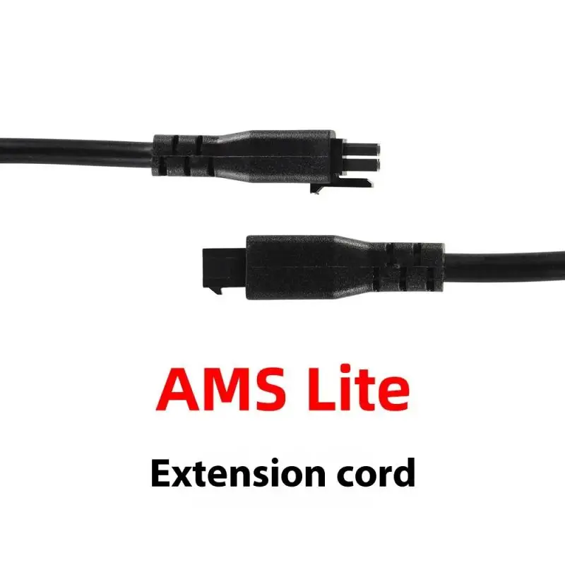 كابل بيانات 1 متر/1.5 متر/2 متر AMS HUB اتصال AMS Lite 4Pin لأجزاء الطابعة الصغيرة A1/A1 مع حلقة مغناطيسية مضادة للتدخل #5