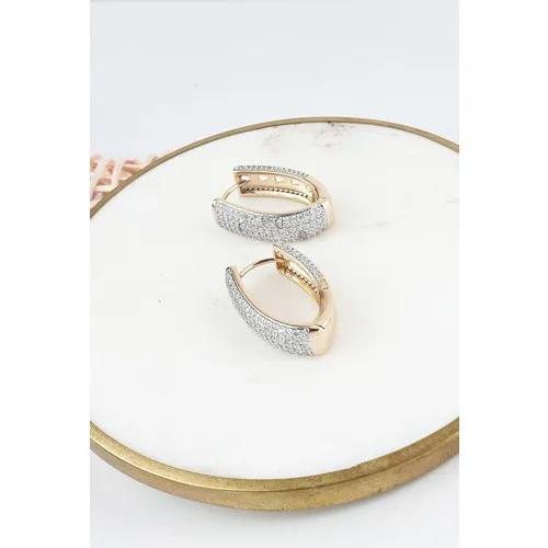 CLK Special Series Five Row Stone Ring Earrings B900