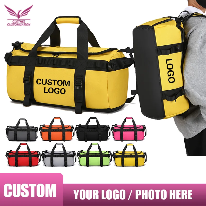 

Custom basketball sports bag Large Capacity Fitness Bag boxing storage bag Weekend Bag Custom Luggage Bag With Logo Print Photo