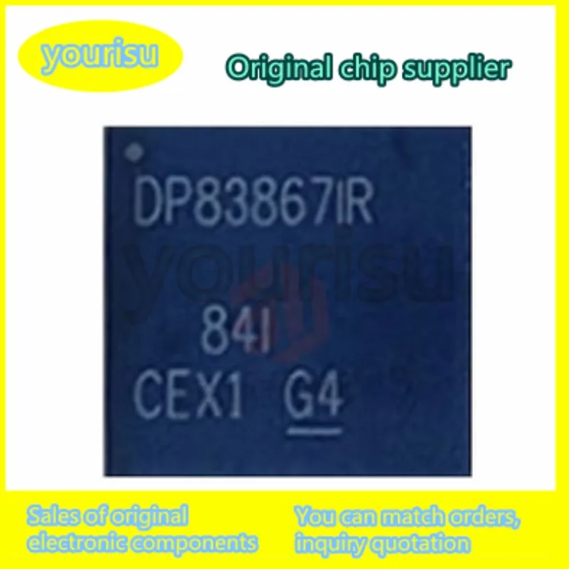 

2Pcs/Lot DP83867IRRGZR DP83867IRRGZT DP83867 IC ETHERNET PHY 48VQFN Chip